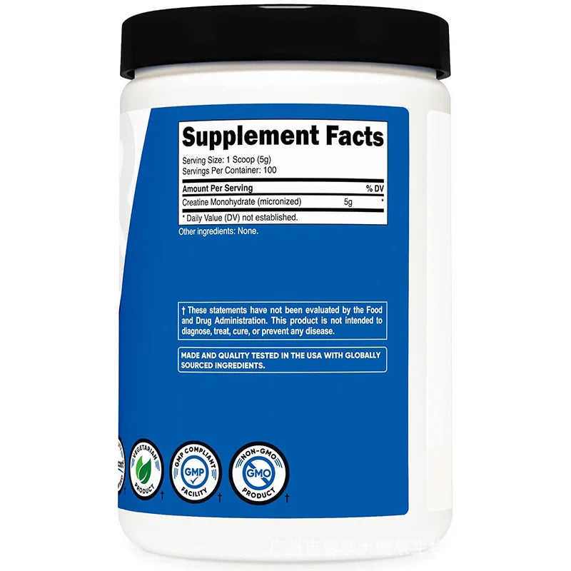 Micronized Creatine Monohydrate Powder (500g)