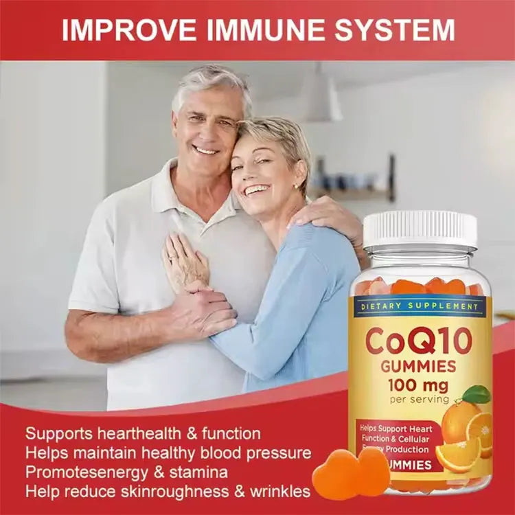 CoQ10 Heart & Cellular Energy Gummies (100mg, 60 Count)