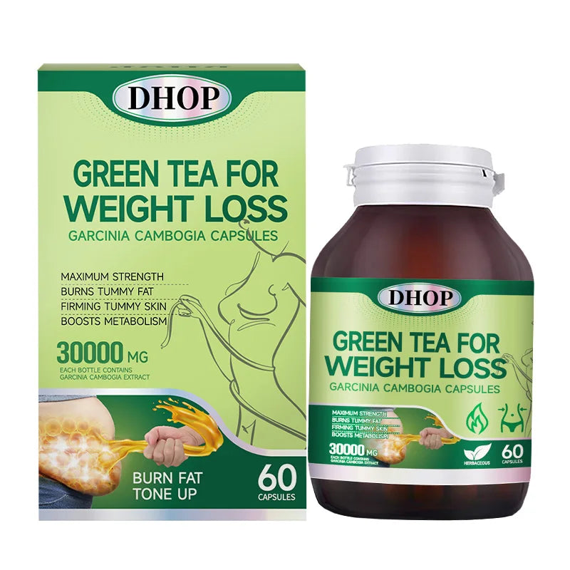 Garcinia Cambogia & Green Tea Slimming Capsules
