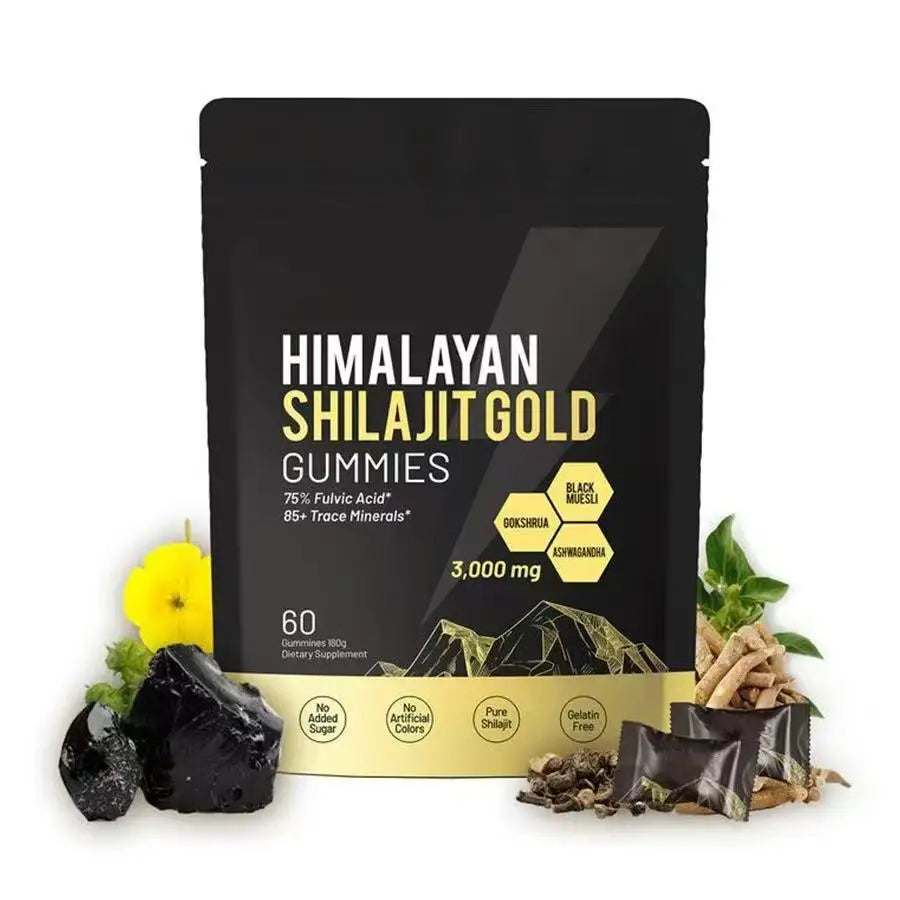 Shilajit Resin & Fulvic Acid Gummies