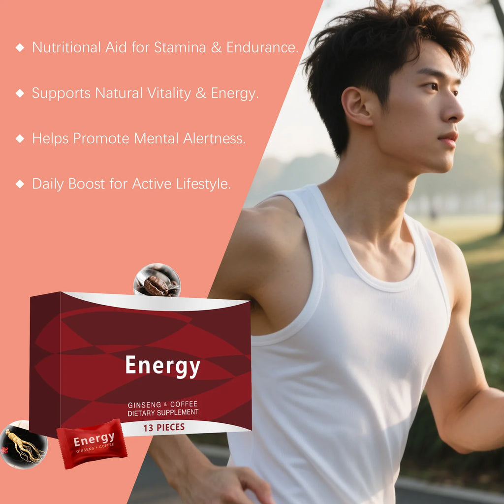 Herbal Male Energy Candy (Ginseng & Coffee)