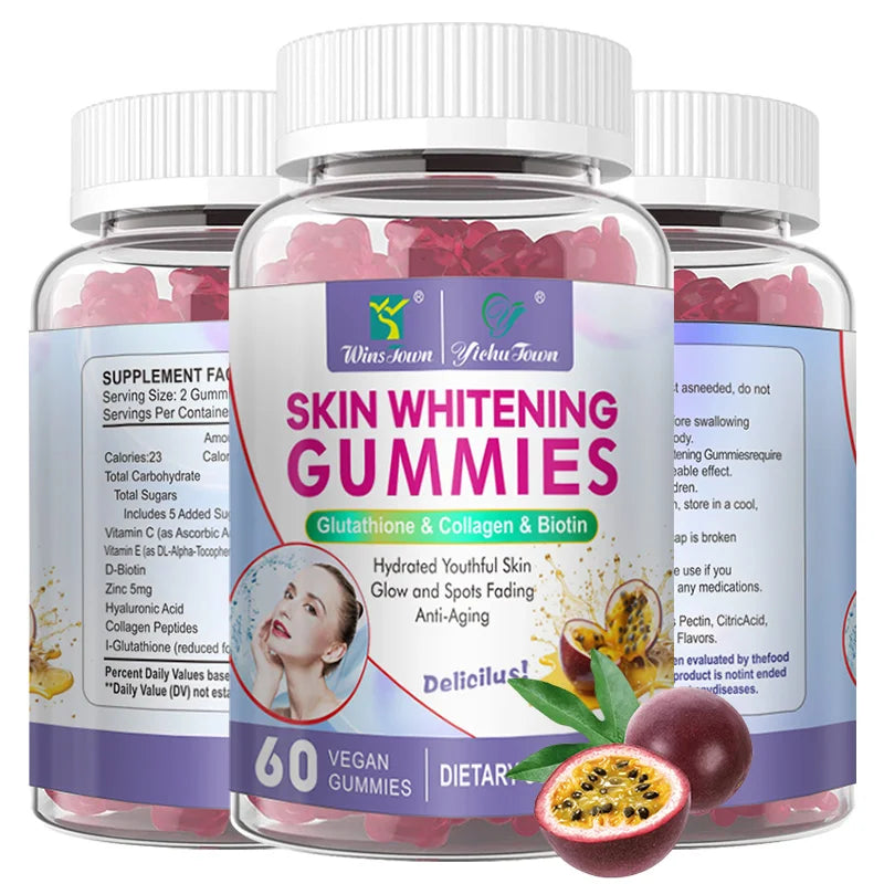 Glutathione, Collagen & Biotin Gummies (60 Count)
