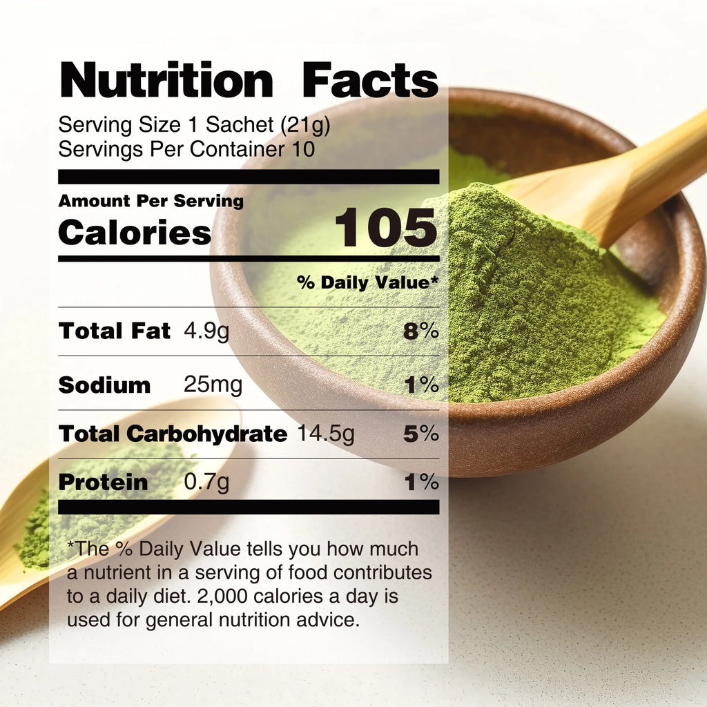 7 Mushroom Matcha Latte Powder Mix (10 Sachets)