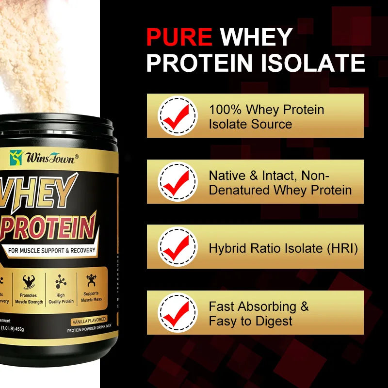 Vanilla Whey Protein Recovery Powder