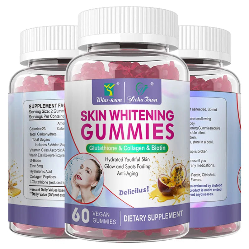 Glutathione, Collagen & Biotin Gummies (60 Count)