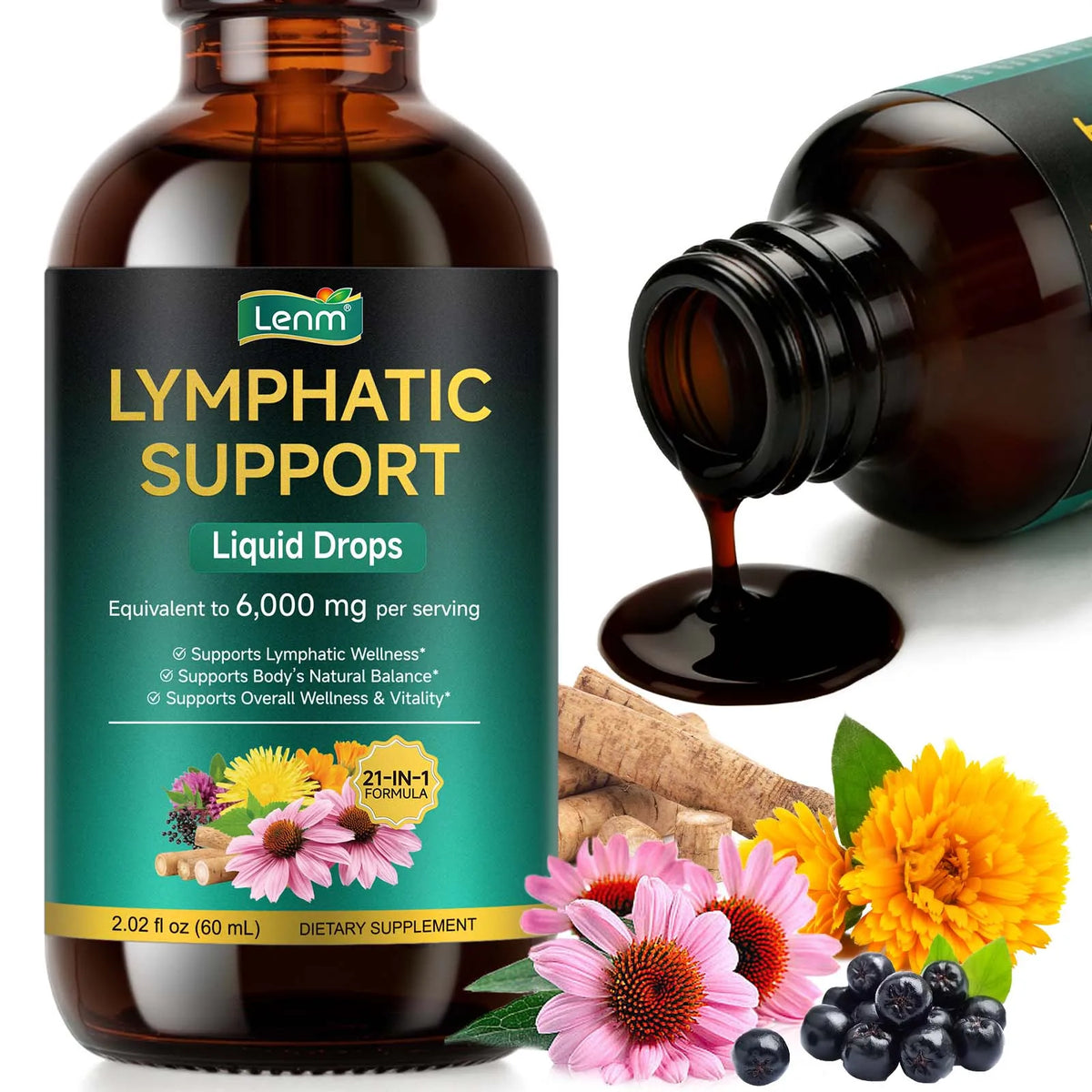 Lymphatic Support Liquid Drops (60ml)
