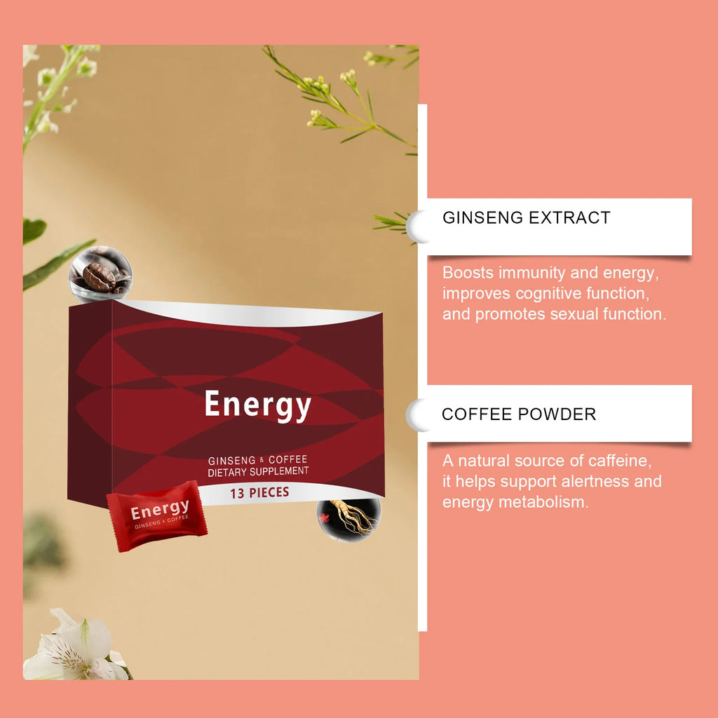 Herbal Male Energy Candy (Ginseng & Coffee)