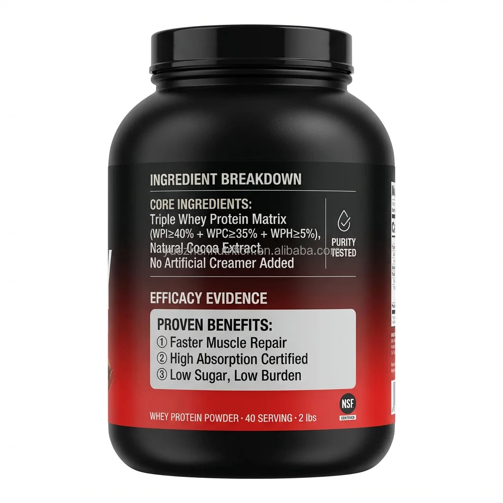 Vanilla Whey Protein Powder (2 lb)