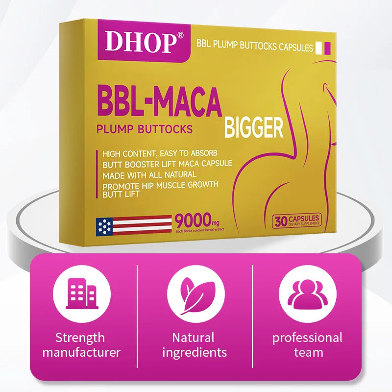 DHOP Maca & Creatine Capsules (30 Count)