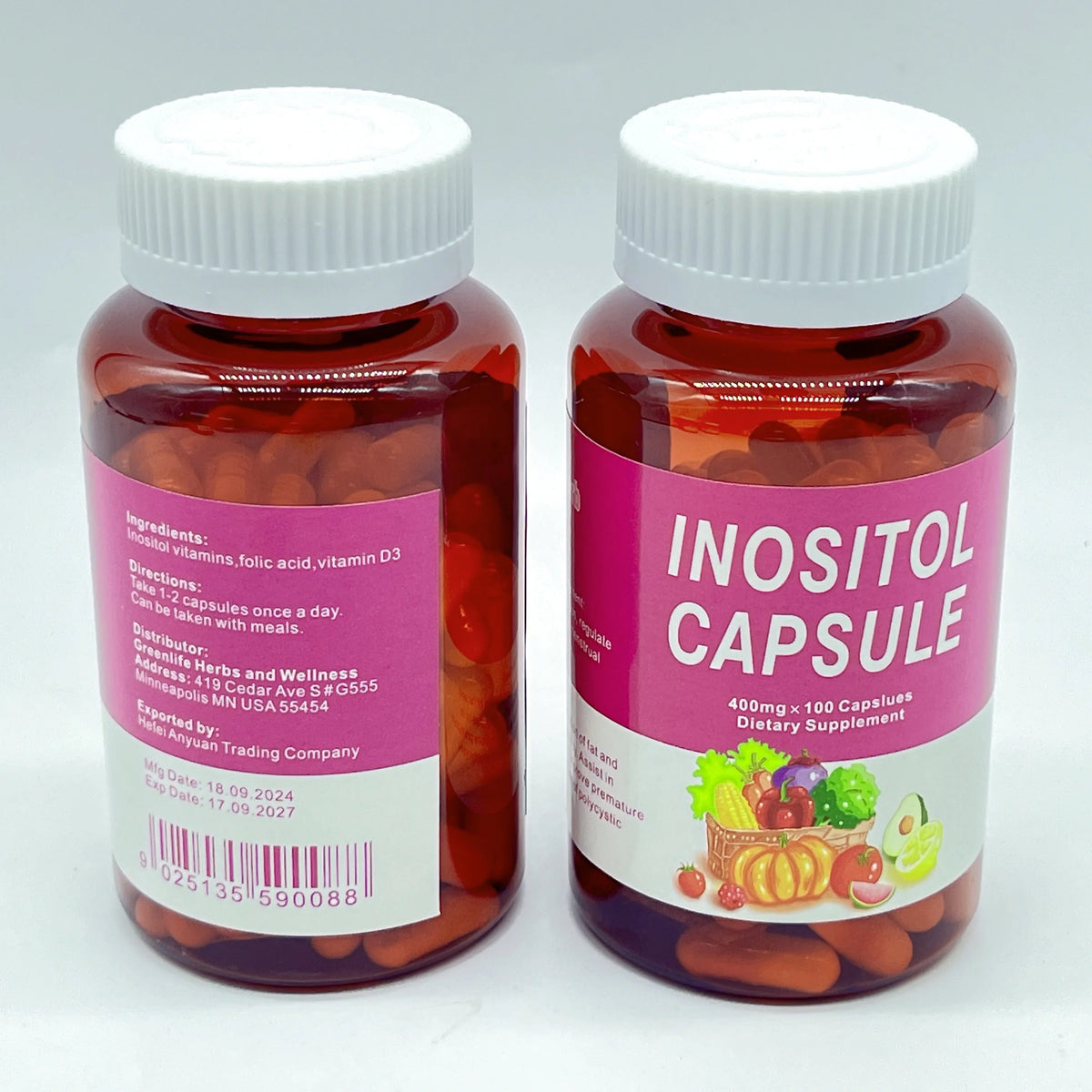 Myo-Inositol & D-Chiro Hormone Balance Capsules