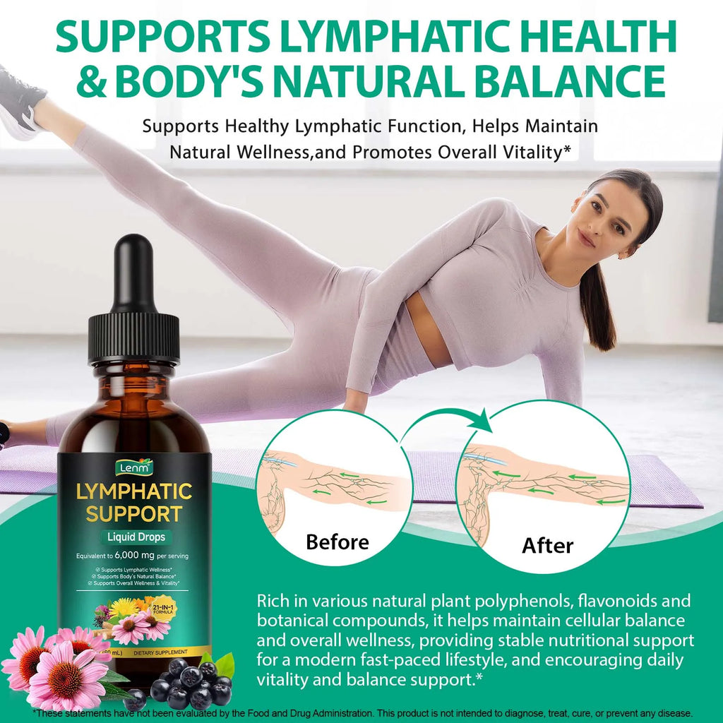 Lymphatic Support Liquid Drops (60ml)