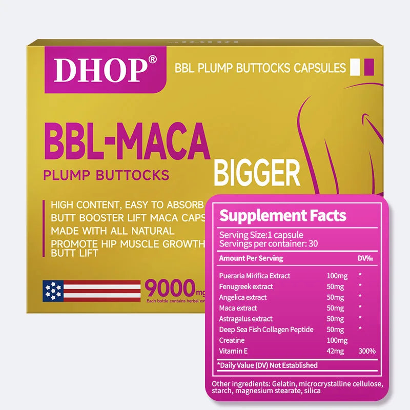DHOP Maca & Creatine Capsules (30 Count)