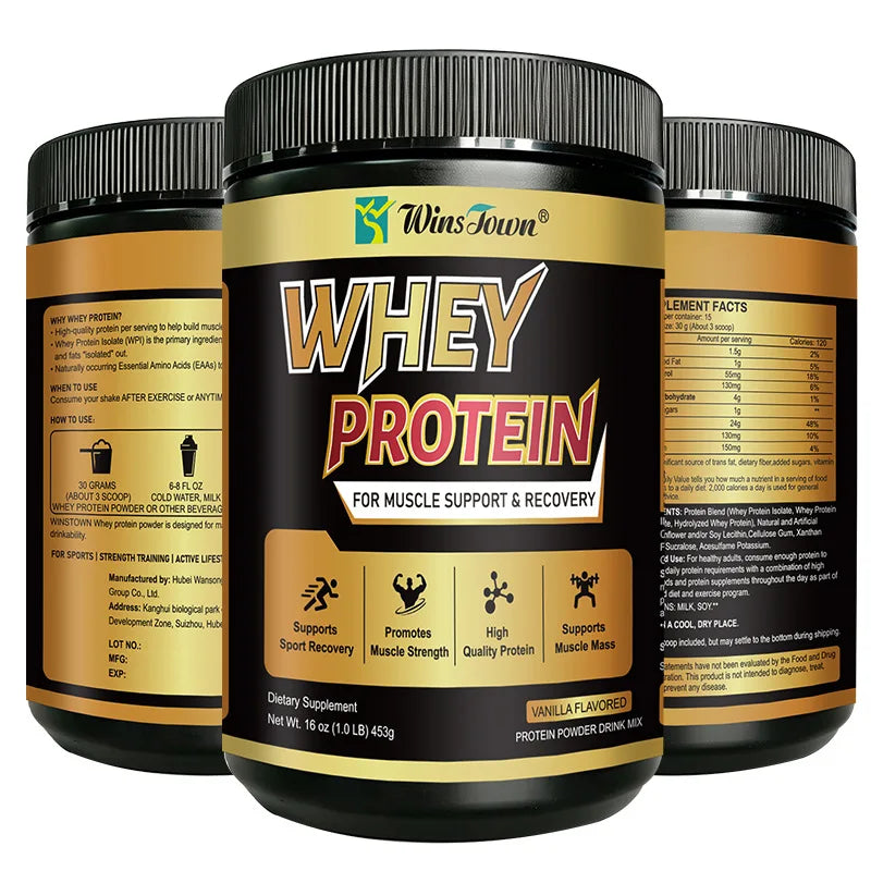 Vanilla Whey Protein Recovery Powder