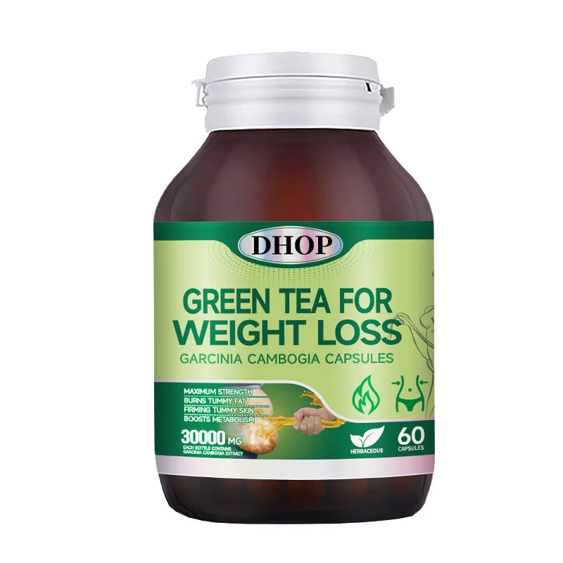 Garcinia Cambogia & Green Tea Slimming Capsules