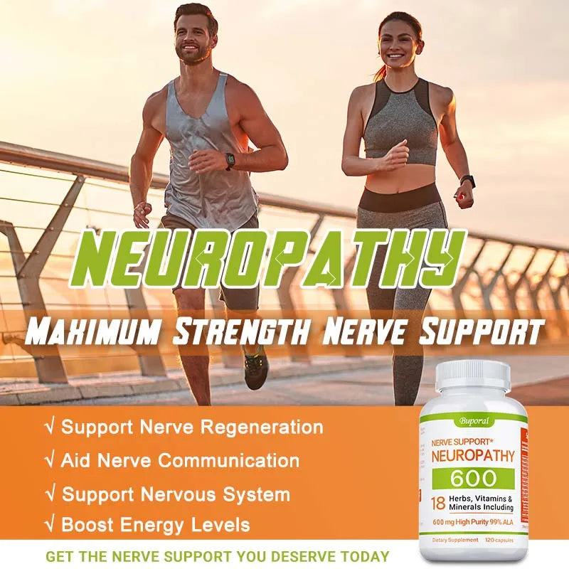 Alpha Lipoic Acid Nerve Support Capsules (60 Count)