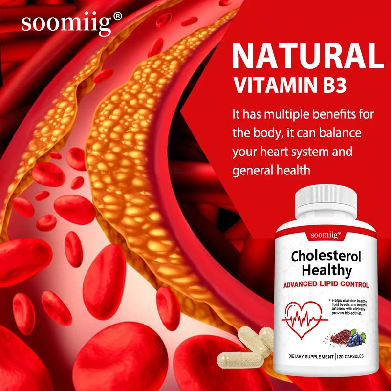 Red Yeast Rice & Grape Seed Cardiovascular Capsules (60 Count)