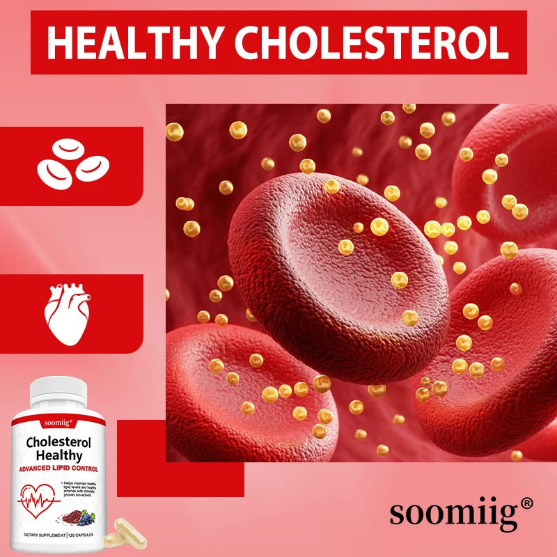 Red Yeast Rice & Grape Seed Cardiovascular Capsules (60 Count)