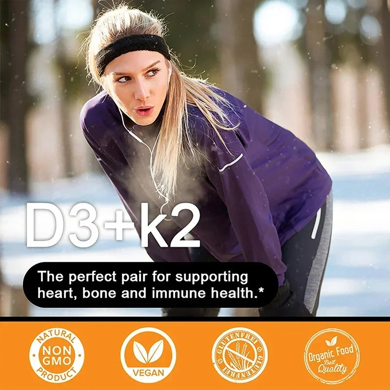 Vitamin D3 + K2 Supplement