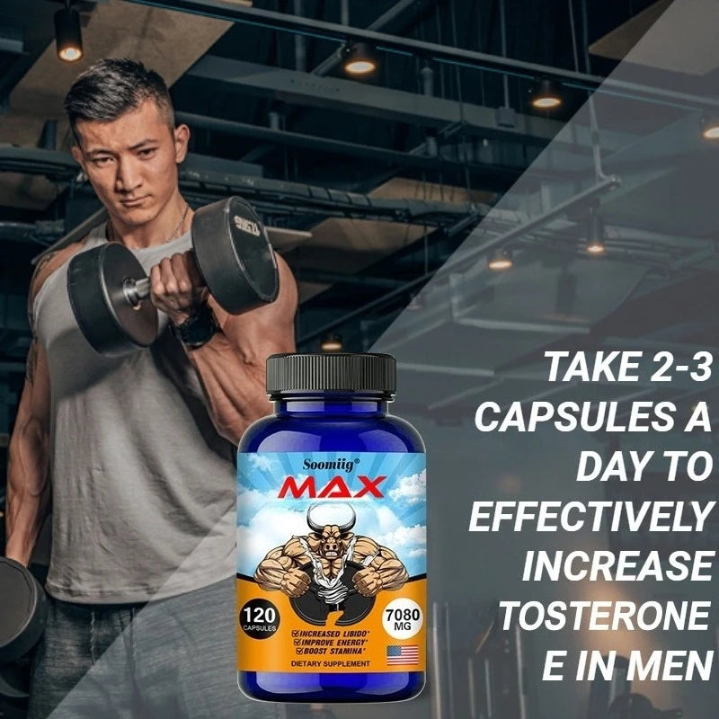 Ashwagandha Men's Vitality Capsules (60 Count)
