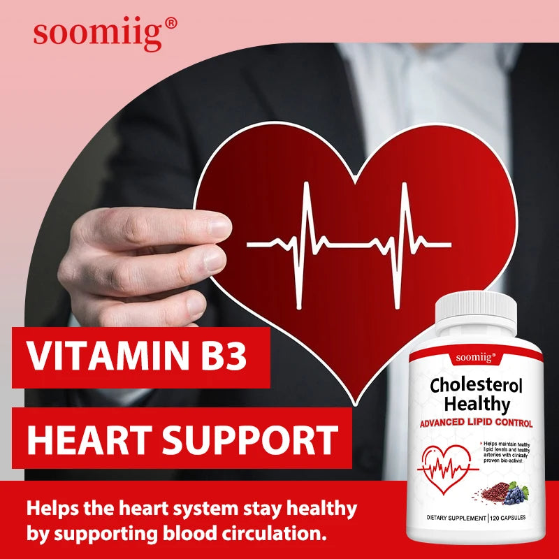 Red Yeast Rice & Grape Seed Cardiovascular Capsules (60 Count)