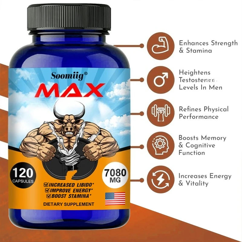 Ashwagandha Men's Vitality Capsules (60 Count)